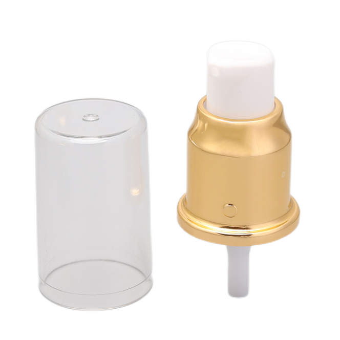 20mm electrified aluminium cosmetic foundation spray pump head