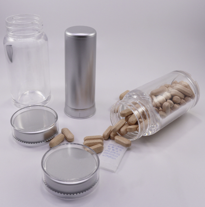 60cc Ps Transparent Packaging Capsule Bottle