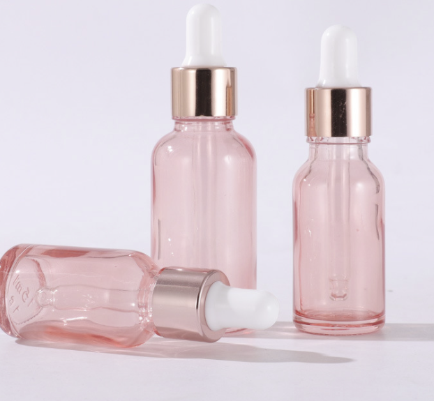 30ml Essential Oil Bottles Dropping Bottles With Rose Gold Cap 