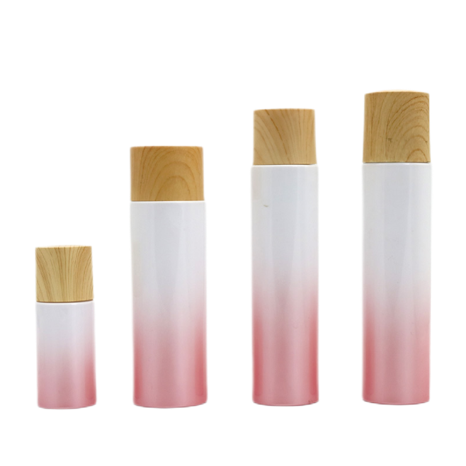 Gradient cylindrical PET bottle