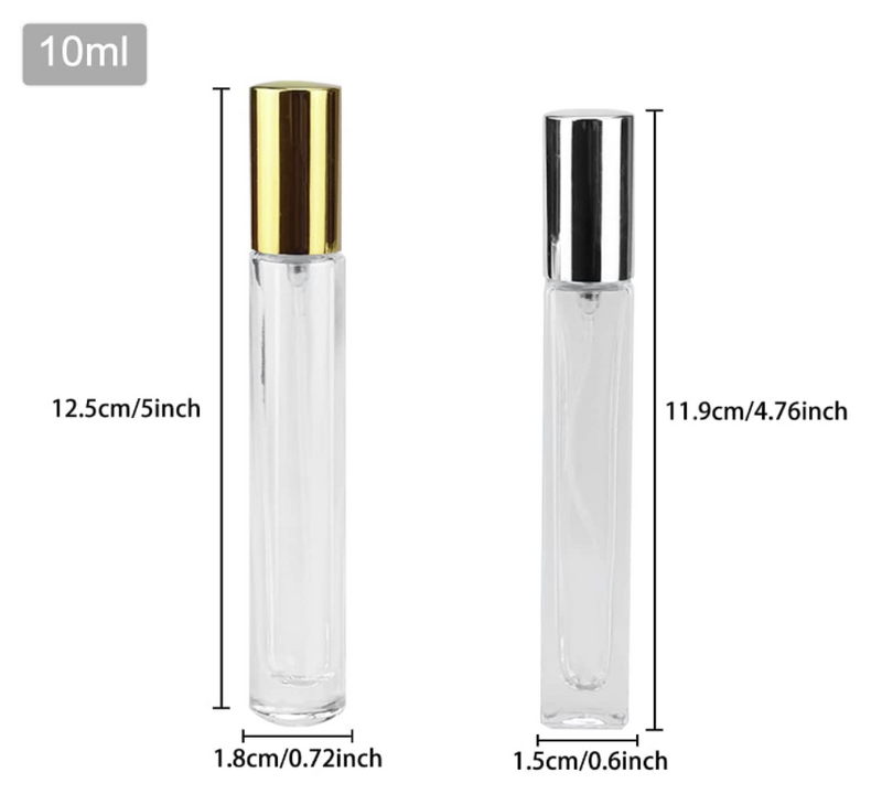 10ML Mini Refillable Perfume Spray Bottle