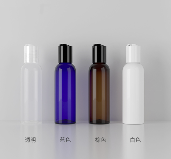 60ml Pet Round Shoulder Plastic Lotion Bottle