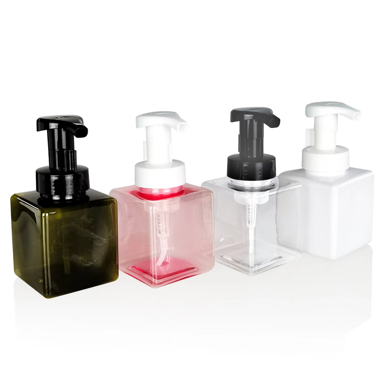 250ml Quadrilateral PET Hand Sanitizer Bottle