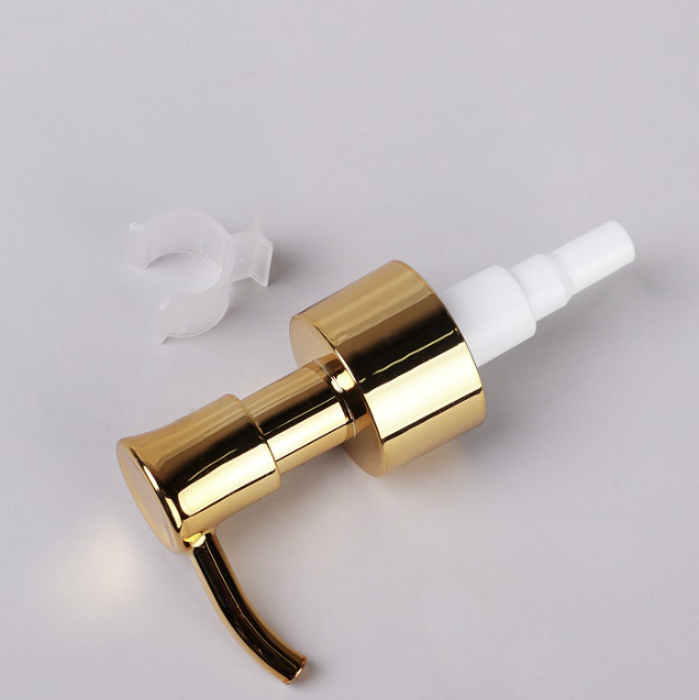 28mm Electroplating Uv Makeup Remover Oil Lotion Pump