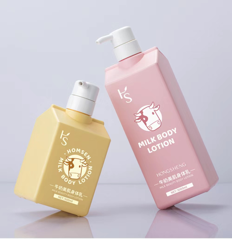 1000ml Shampoo And Shower Gel Square Bottle