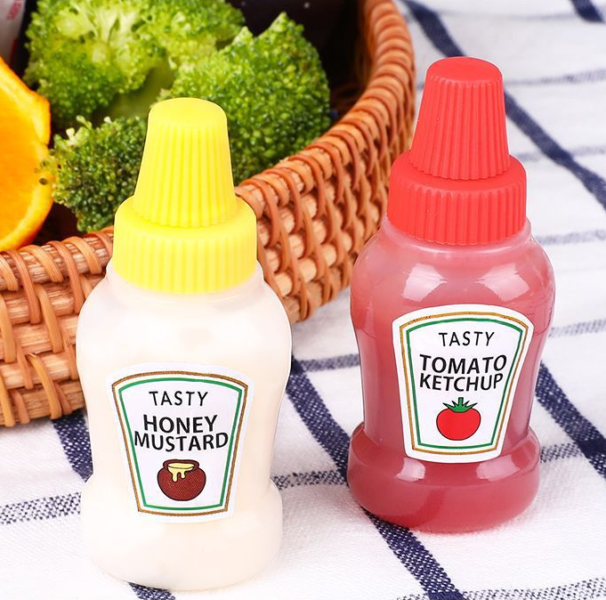 Portable Bento Sauce Bottle