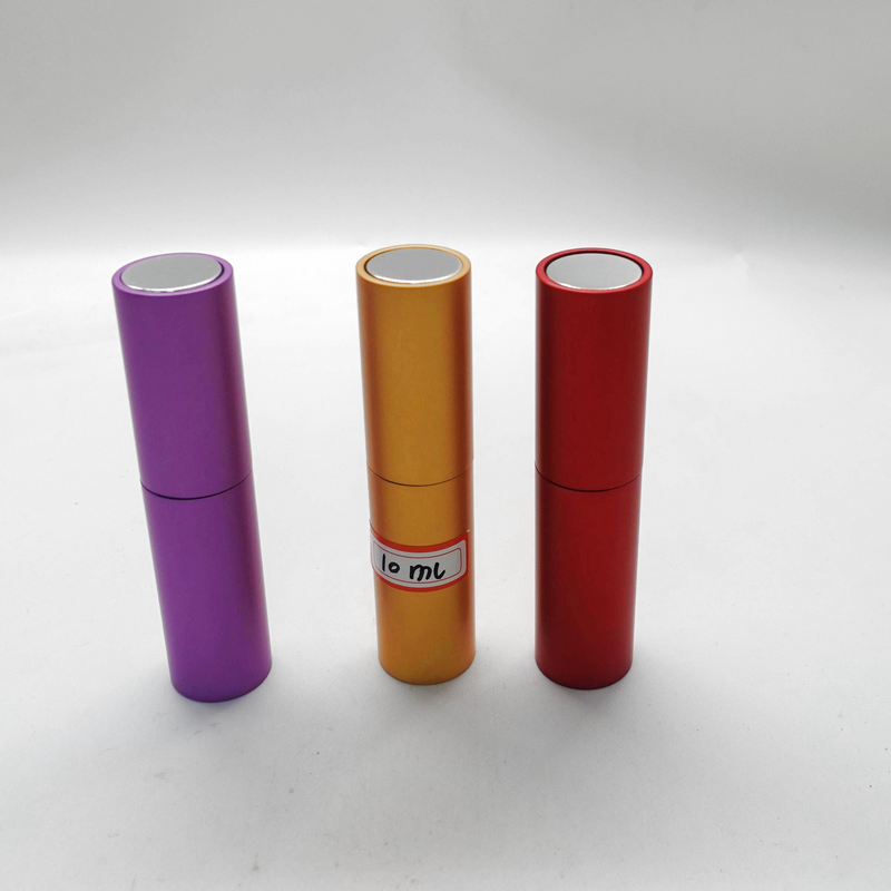 10ml Twist Up Metal Aluminium Portable Refillable Perfume Atomizer