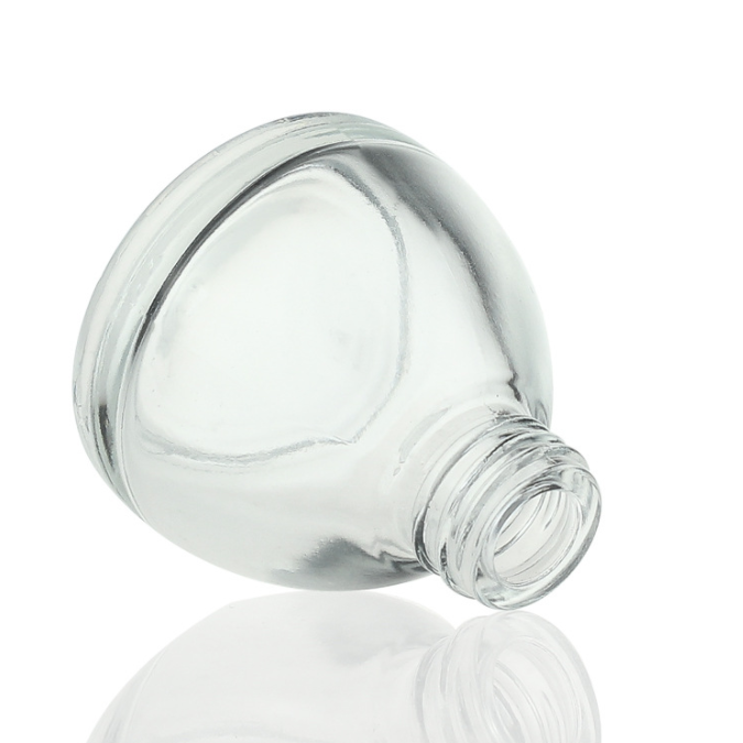 20ML shaped glass clear essence bottle