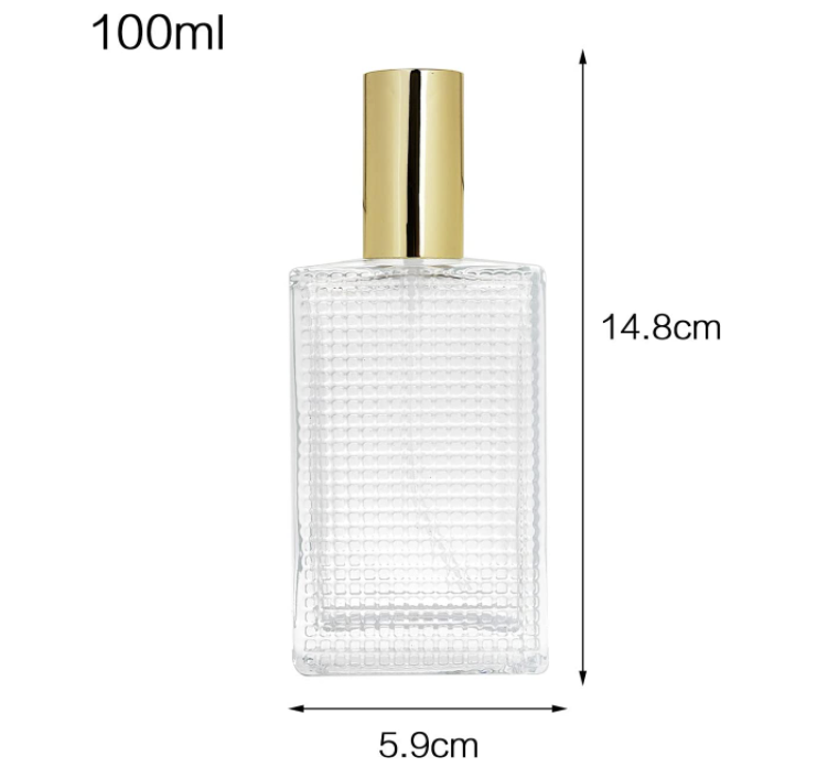 100ml Spray Perfume Glass Bottle