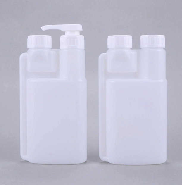 500ml double mouth plastic bottle disinfectant hand sanitizer plastic bottle