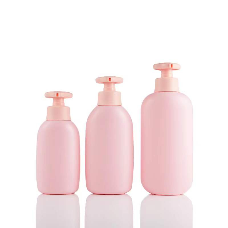 Pink Baby Shower Gel Shampoo Bottle