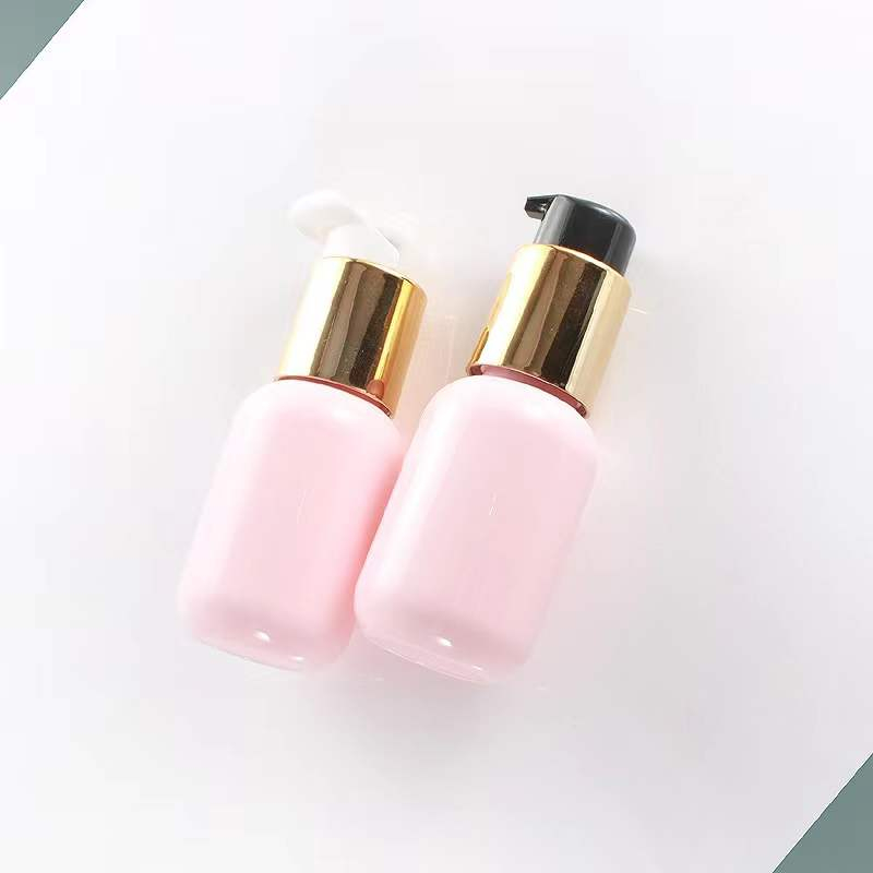 60ml Lotion Electroplated Gold Primer Cosmetics Bottle