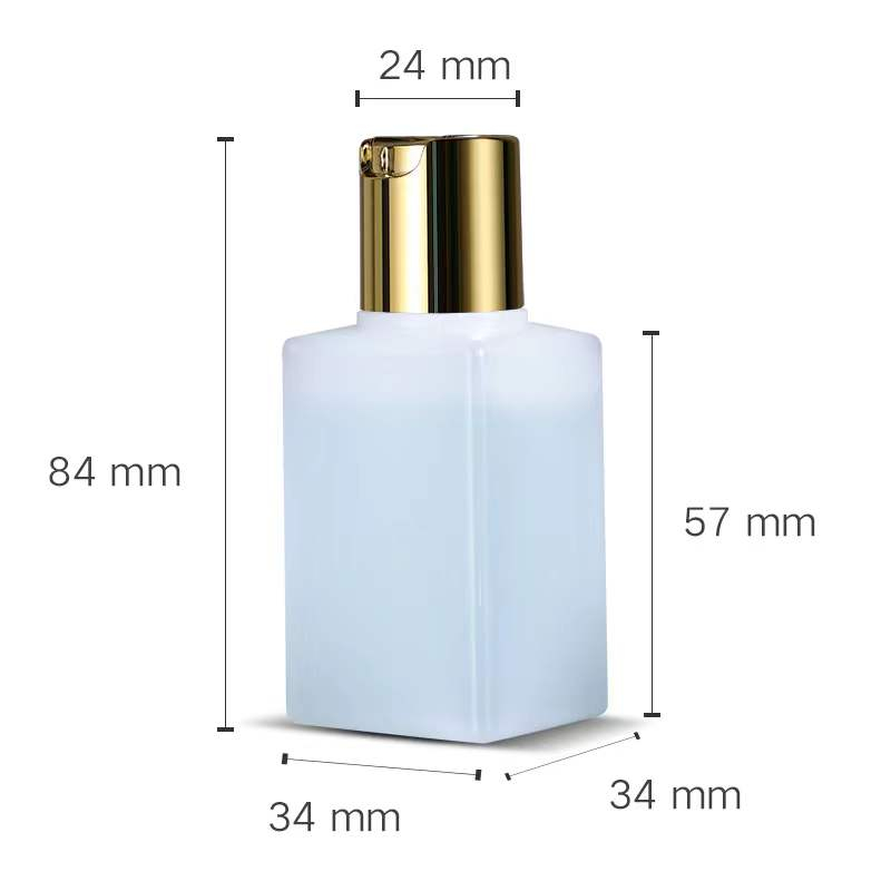 PE Quartet Lotion Bottle 100ml Shampoo Body Wash Cosmetic Bottle