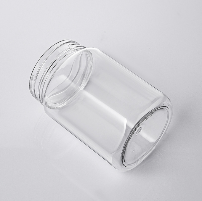 Hexagon transparent anti-theft lid can