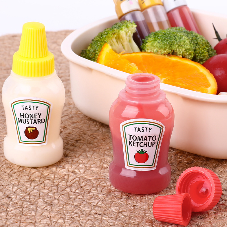 Portable Bento Sauce Bottle