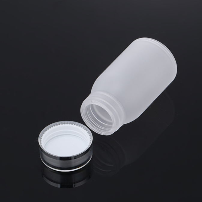 High-grade Acrylic Capsule Scrub Bottle