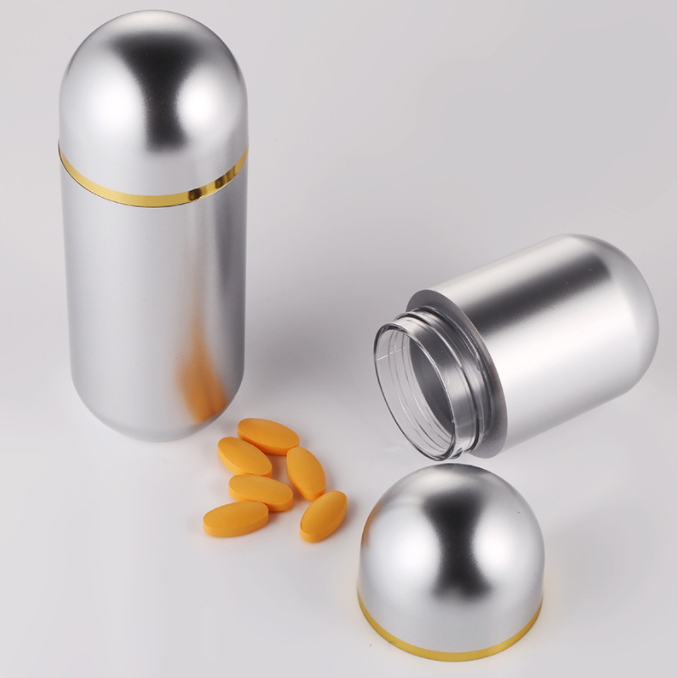 Outer Spray Silver Bullet Solid Packaging Bottle