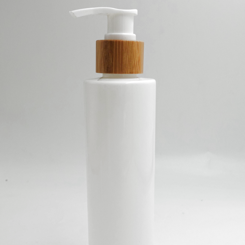 250ml PLA Corn Starch Biodegradable Bamboo Lotion Pump Bottle