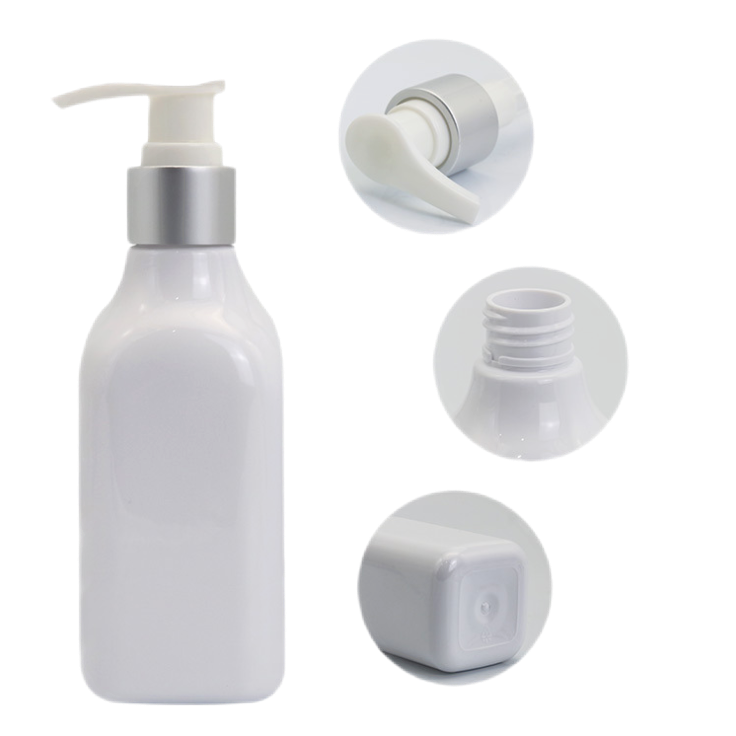 200ml round shoulder square bottle