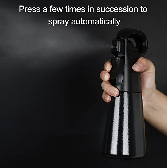 Spray Bottle Continuous Water Mister Spray Bottle for Hair, Plants, Mirror Cleaning & Skin Care