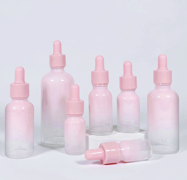 100ml Gradient Pink Liquid Sub-bottling Essential Oil Bottle