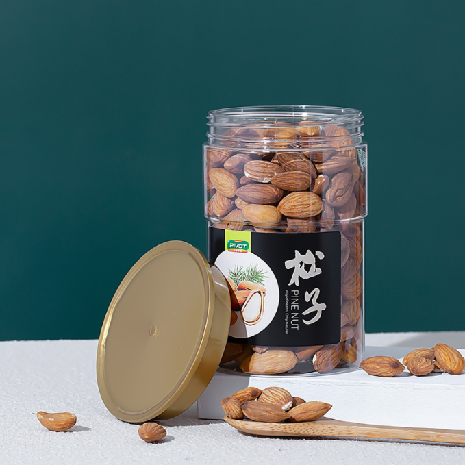 Nut and pine nut food packaging bottle 75mm