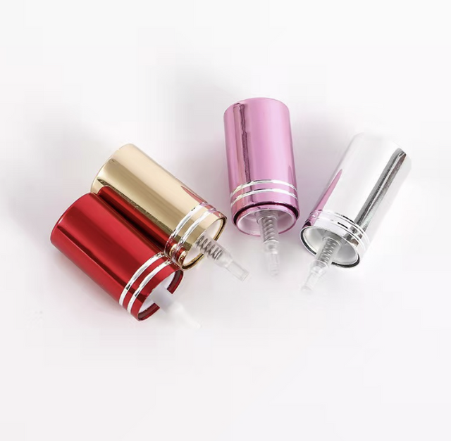 Anodized Aluminum Screw Spray Perfume Pump Cosmetic Pump Head