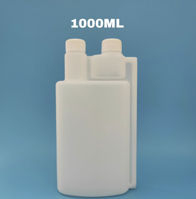 HDPE Double Chamber Measuring Bottle