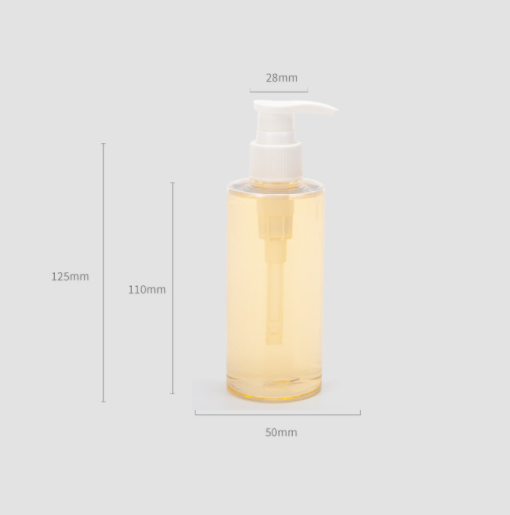  Cylindrical Flat Shoulder Lotion Pump Bottle