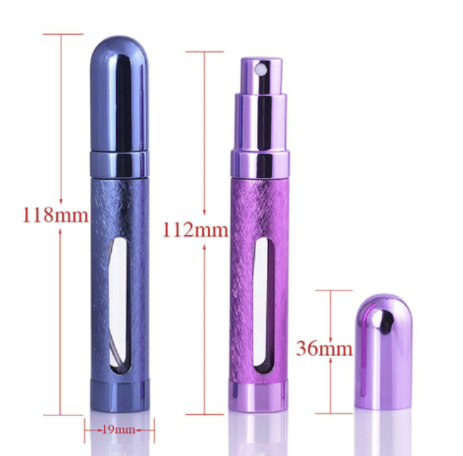 12ml Glass Aluminum Perfume Atomizer