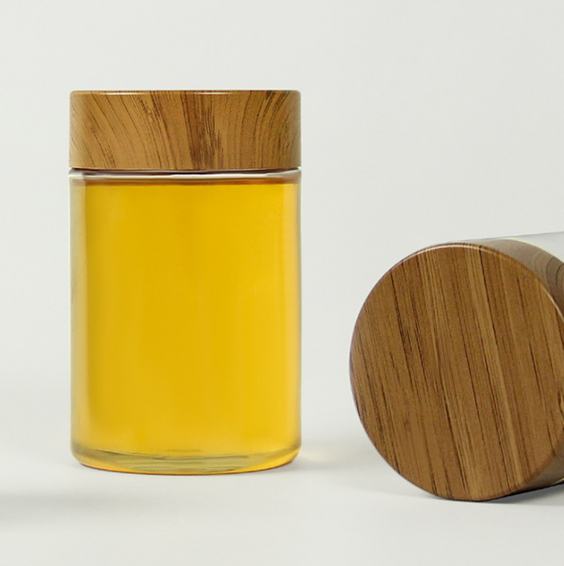 Anti-wood Grain Lid Plastic Bottle