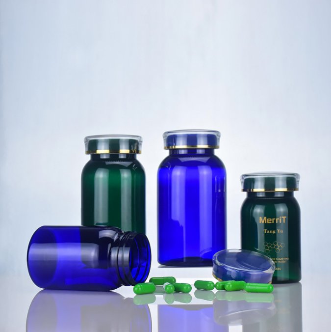 Crown Cap Health Supplement Bottle