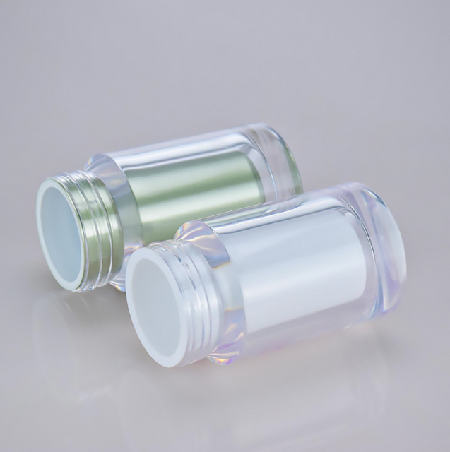 60ml Acrylic Health Supplement Bottle